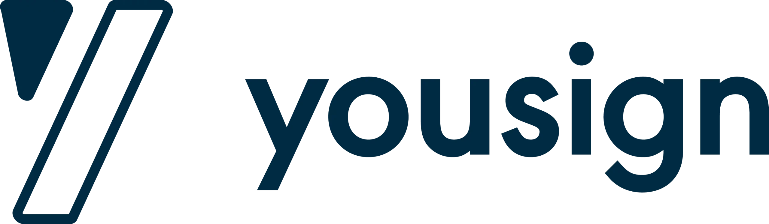 Logo Yousign, solution de signature électronique connectée à KMélia